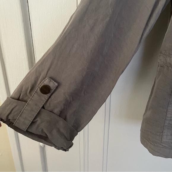 Sanctuary gray shirt jacket - Picture 2 of 6